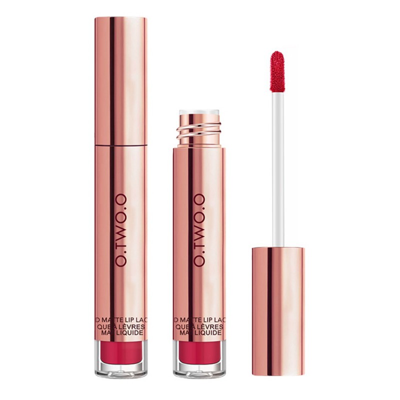 [Hàng mới về] Son kem lì O.TWO.O lâu trôi không dính miệng cốc khi ăn uống 12 màu tuỳ chọn | BigBuy360 - bigbuy360.vn