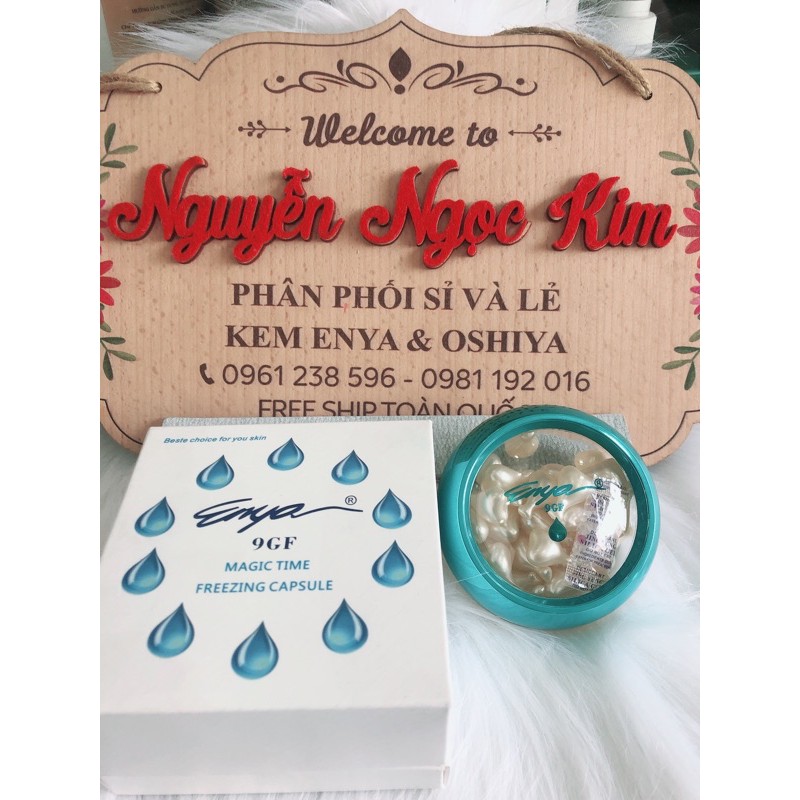 Viên Tinh Chất Serum Dưỡng Da Căng Bóng Chuyên Sâu ENYA