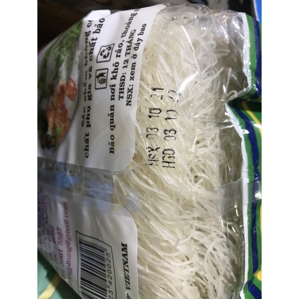 Bún gạo khô Long Phụng 250g & 500 gram | BigBuy360 - bigbuy360.vn