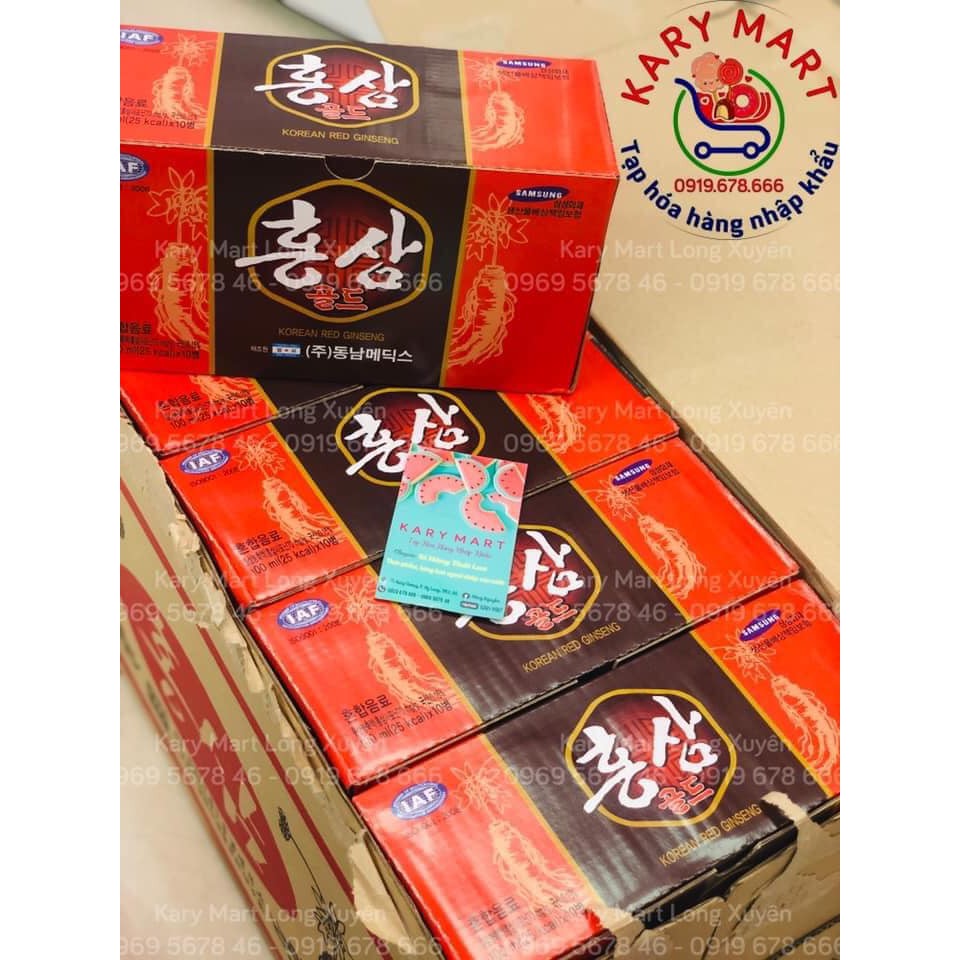 Nước hồng sâm cao cấp Hàn Quốc Korean Red Ginseng