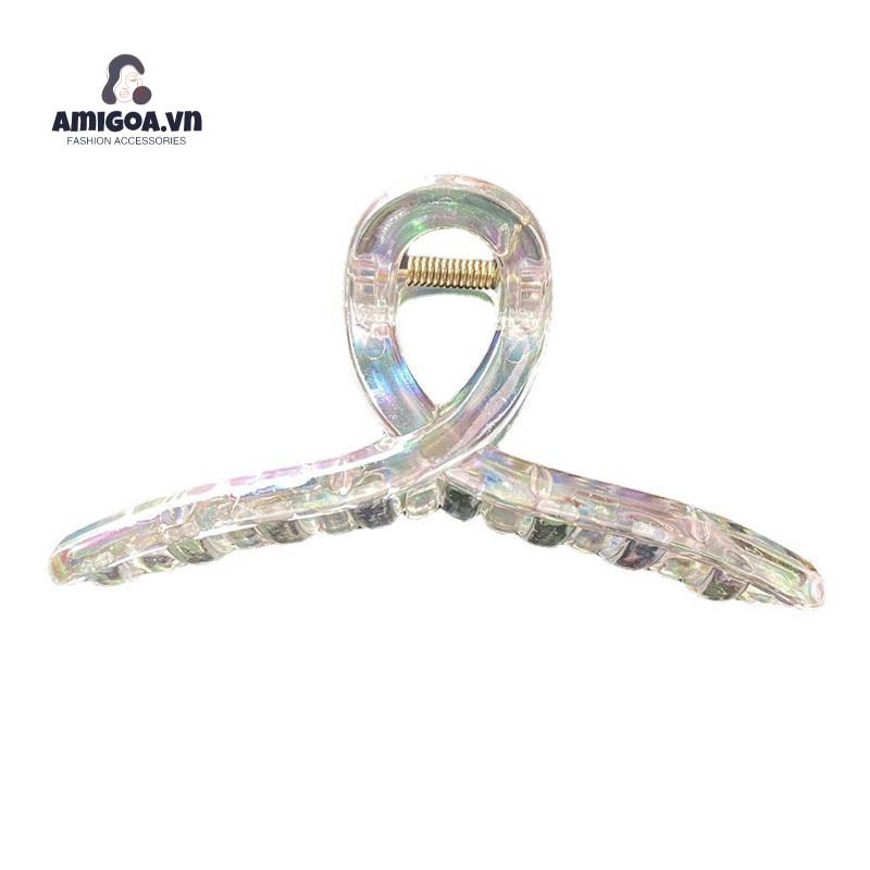 ✨✨Kẹp bấu tóc nhựa trong suốt nhiều màu nhiều mẫu dành cho nữ