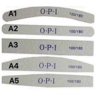 Dũa móng OPI, 5 mẫu dũa OPI