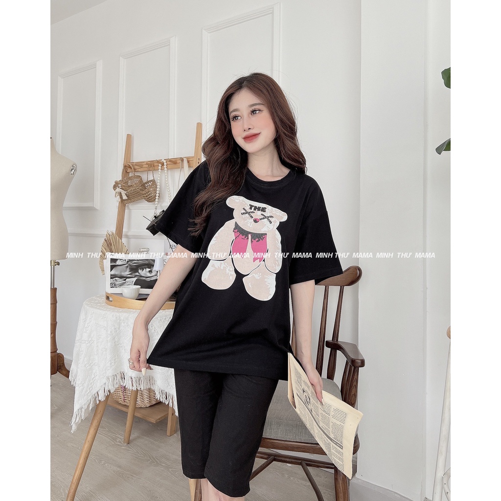 Bộ bầu lửng mùa hè chất vải cotton mềm - (BL69)