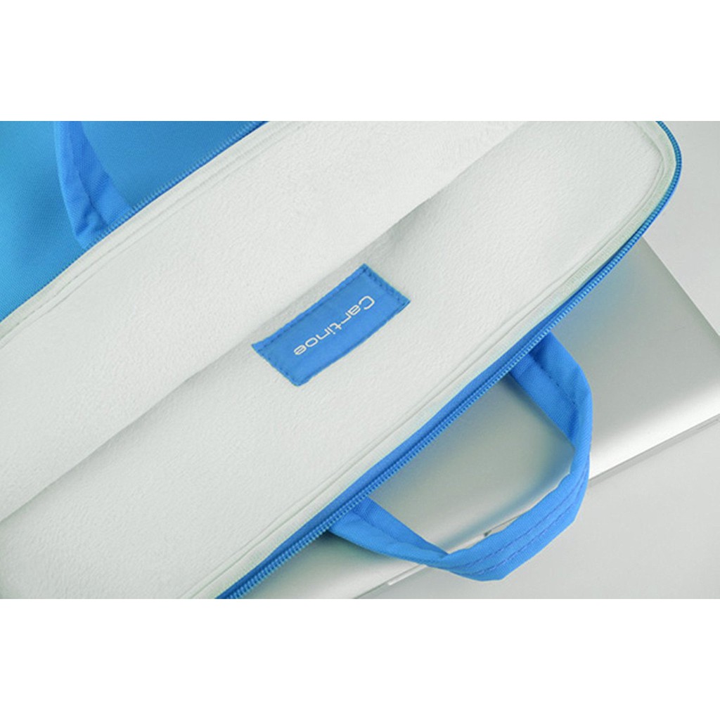 Túi chống sốc 3 in 1 cho Macbook Cartinoe Ambilight Series xanh blue ( tặng kèm túi đựng sạc và bàn di chuột)