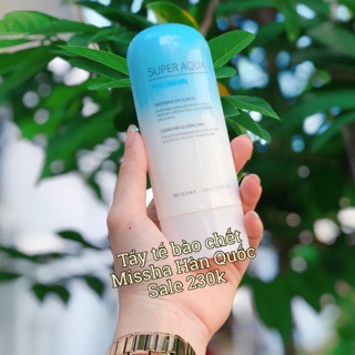 Tẩy Tế Bào Chết Misha Supper Aqua 100ml