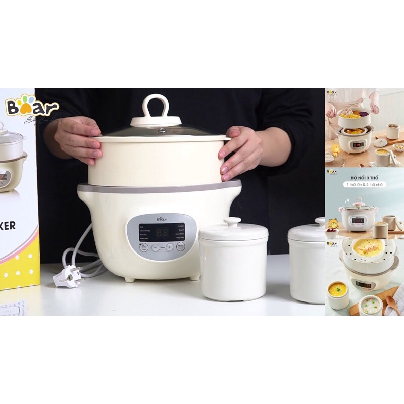 Nồi nấu chậm Bear Subeo 002