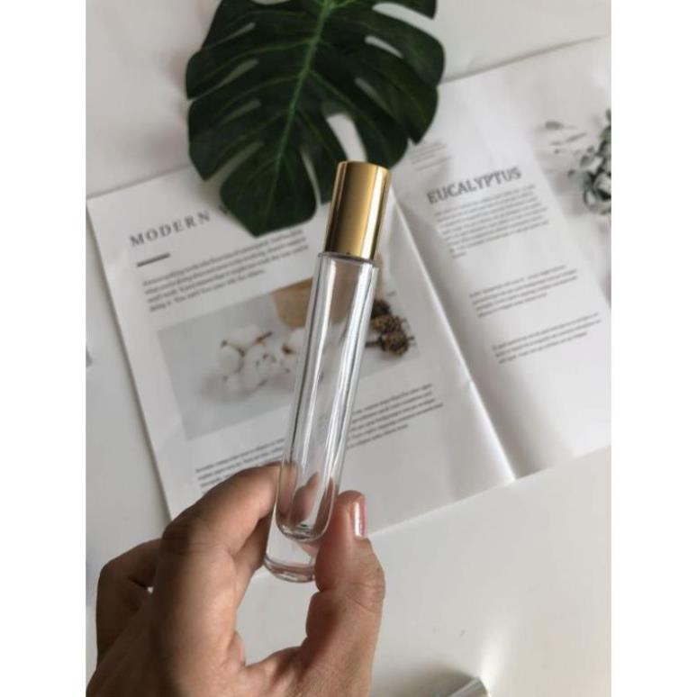 Lọ Chiết Nước Hoa ❤ TOP GIÁ RẺ ❤ Lọ chiết nước hoa Tròn 10ml cao dày đựng dầu thơm ,Xưởng Chai Lọ