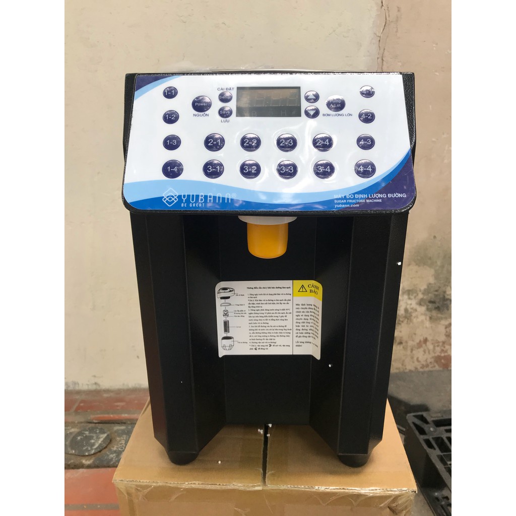 Máy định lượng đường Yubann YB-16A - Bảo hành chính hãng 18 tháng