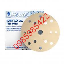 Giấy nhám tròn Kovax chà khô có lỗ nhập khẩu Nhật 150mm P80 P120 P180 P240 P320 P400 P800 P1200 P1500 P2000 nhám TRIPRO