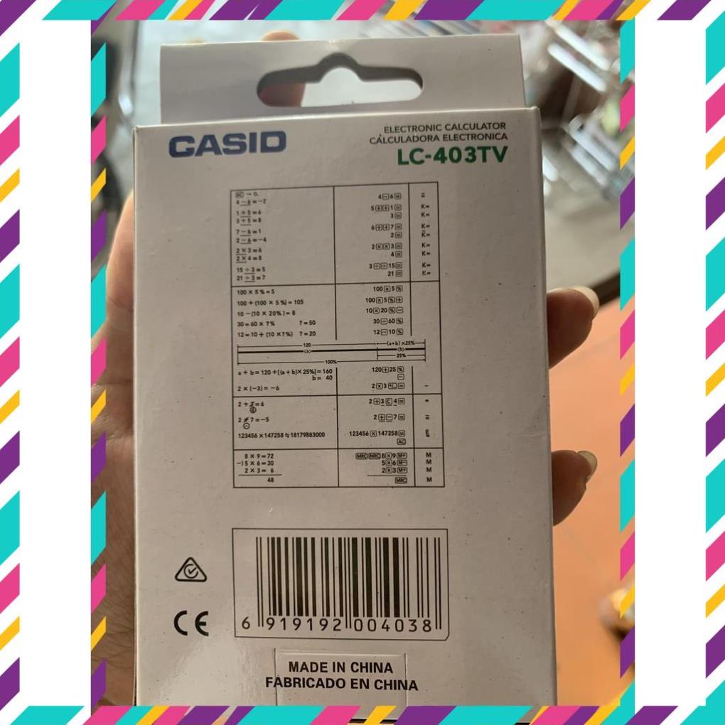 Máy tính Casio LC-403TV