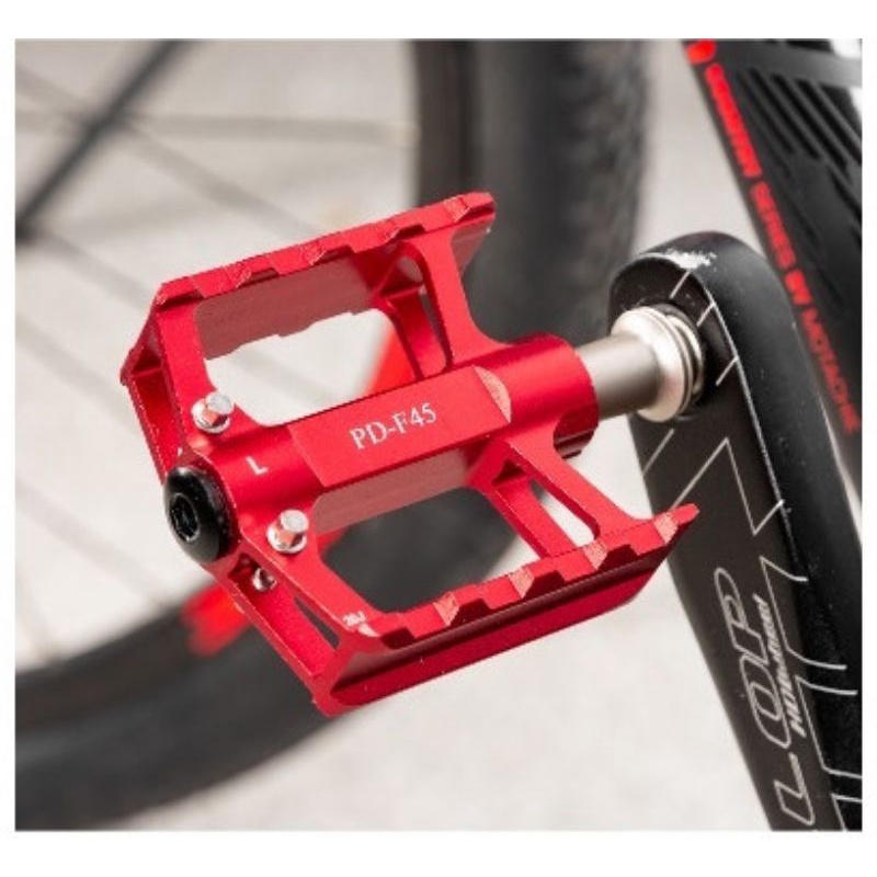 Pedal xe đạp PROMEND nhôm, bàn đạp xe đạp