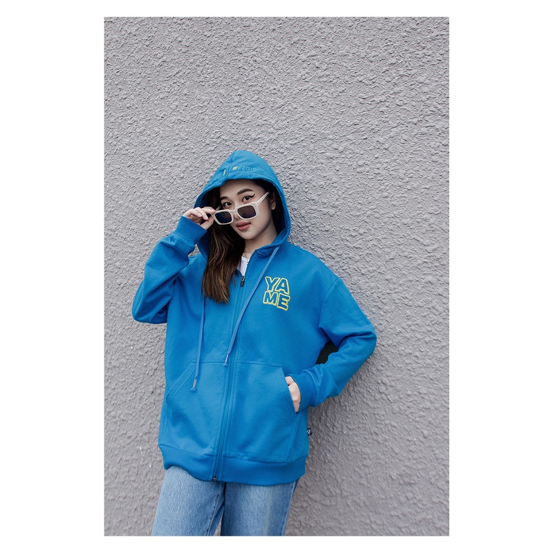 Áo khoác Nam Nữ Hoodie Zipper  Đơn Giản Y2010 Nguyên Bản 18+ Ver10 20488 |YaMe|