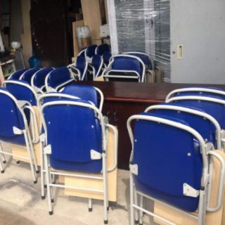 Ghế gấp liền bàn sinh viên