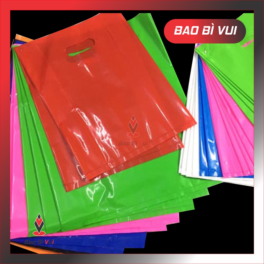Túi hột xoài bóng dẻo túi đóng hàng, BAO BÌ VUI