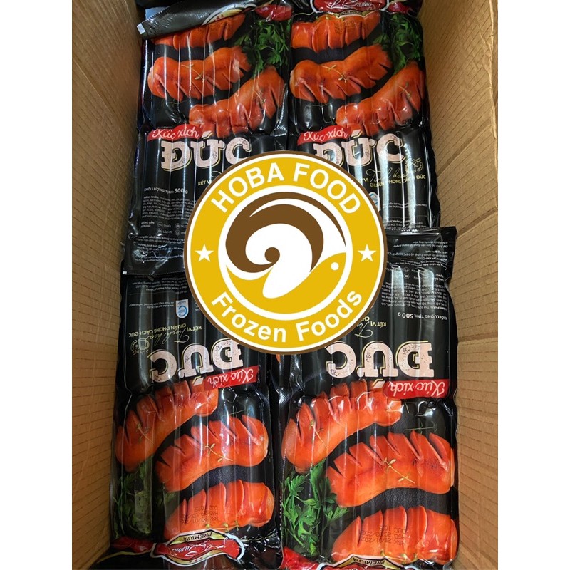 Xúc xích đức vị sả 500g - 10cây