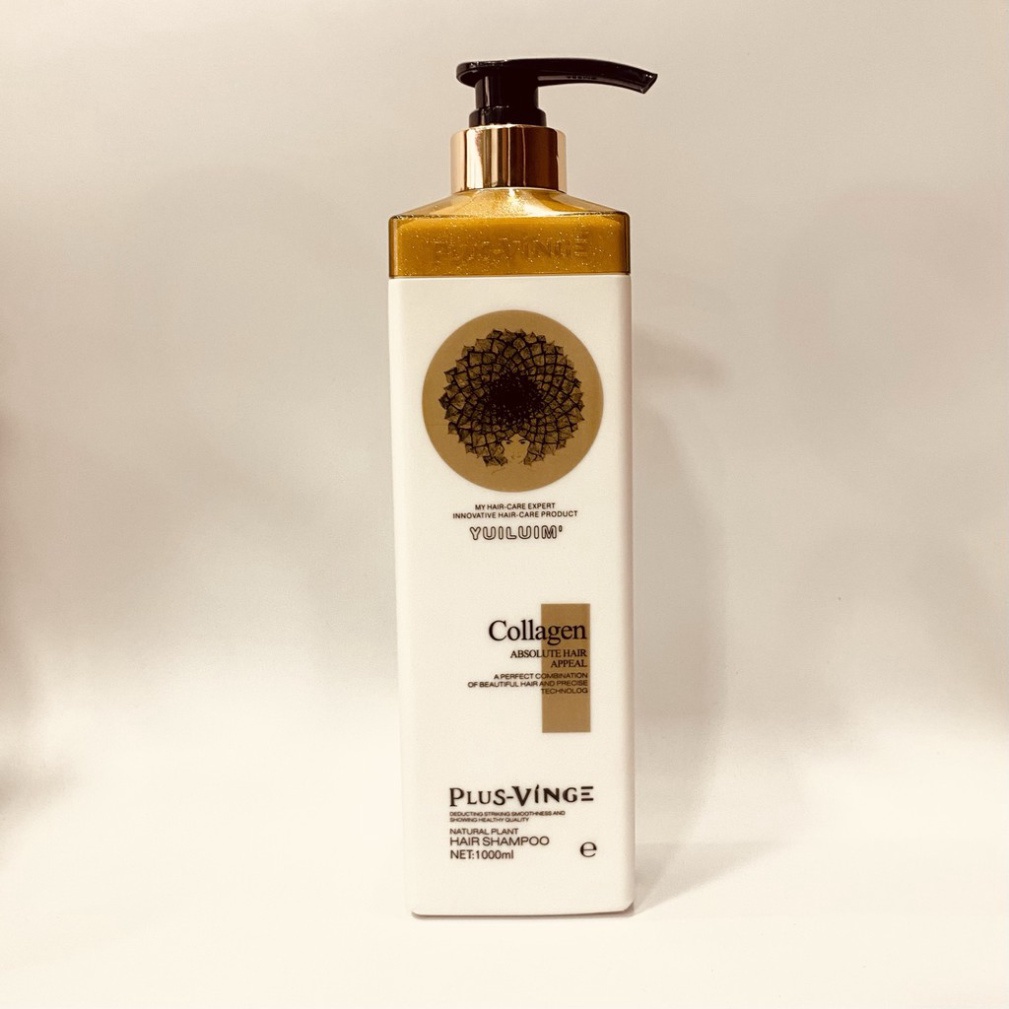 Gội Xả Kích Thích Mọc Tóc Và Phục Hồi VINGE COLLAGEN 1000ml