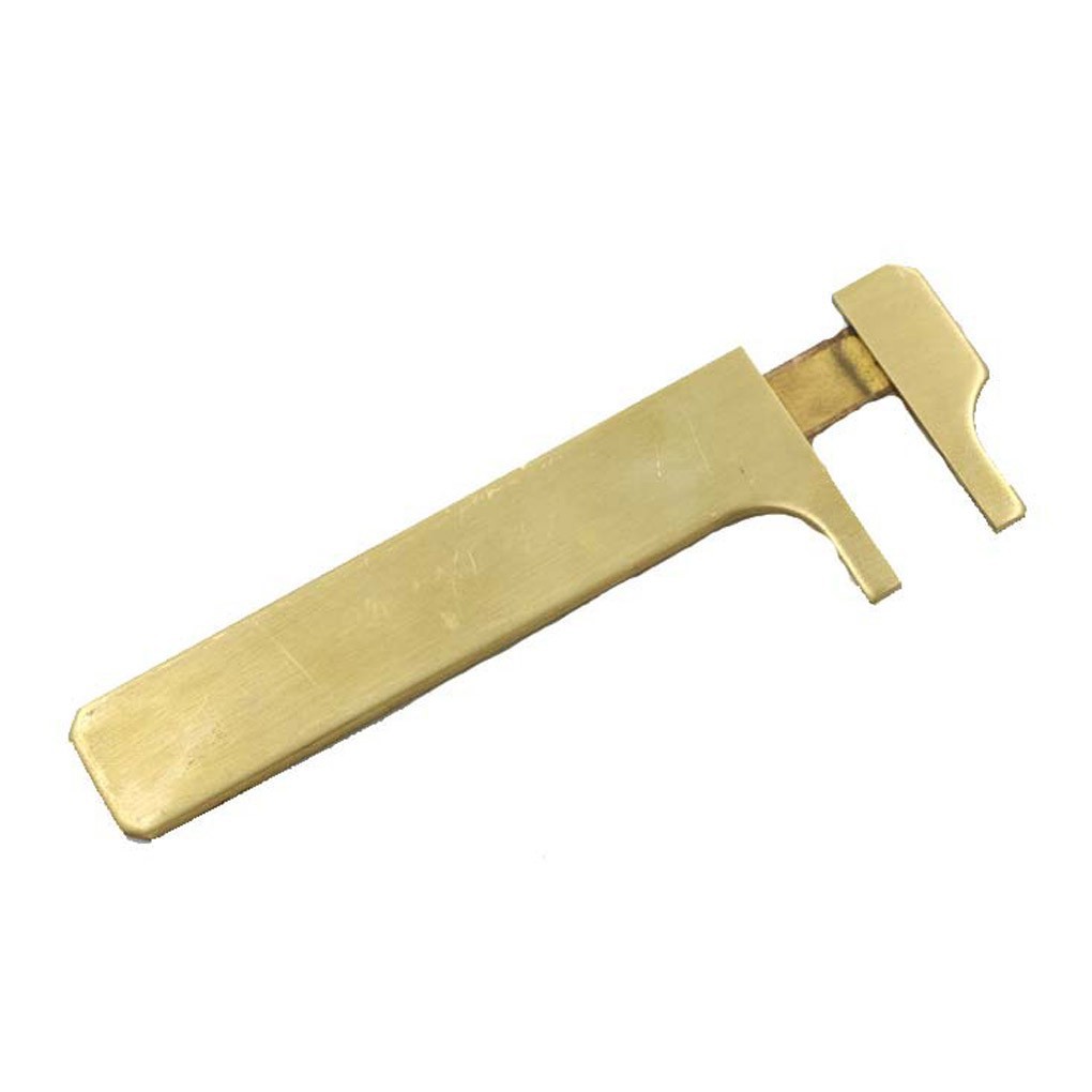 120/80/100mm Mini Brass Vernier Pocket-size Vintage Ruler
