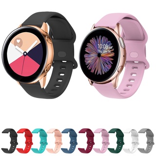Dây Đeo Thể Thao 20mm Srap Cho Đồng Hồ Thông Minh Samsung Galaxy Watch Active 2 40 44mm 3 41mm 45mm Huawei Watch Gt 2 42mm 46mm