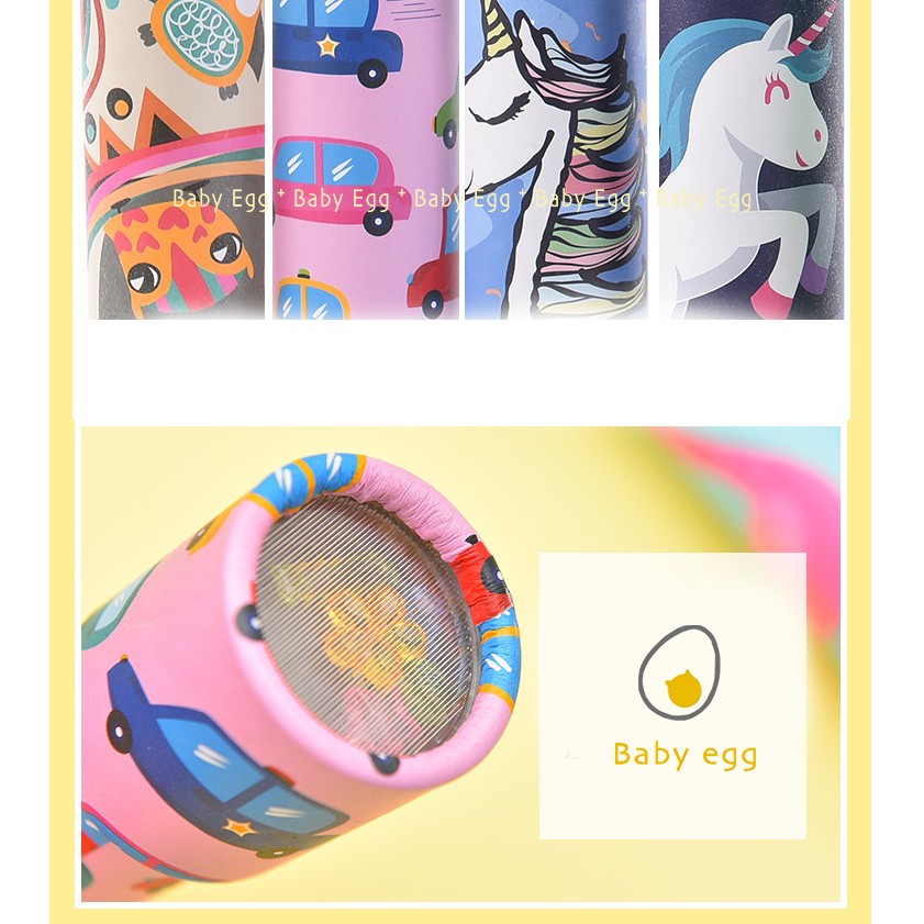 Kính vạn hoa nhiều màu sắc đồ chơi trẻ em thông minh montess cho bé trai gái khám phá 3 4 5 6 7 tuổi baby egg