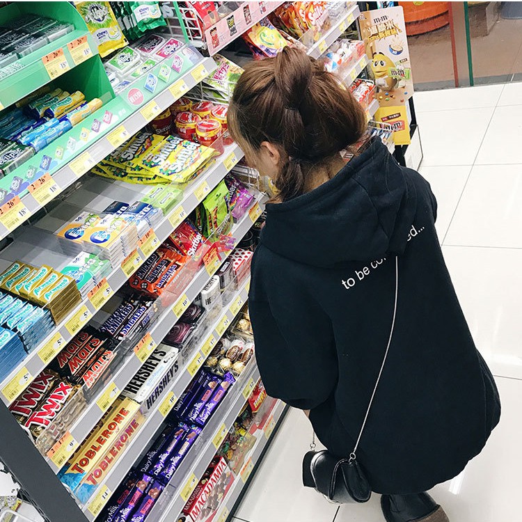 Áo Hoodie Đen Trắng Phom Rộng Màu Trơn Nỉ Bông Êm Ái Cho Cả Nam Và Nữ - MSP T31 | BigBuy360 - bigbuy360.vn