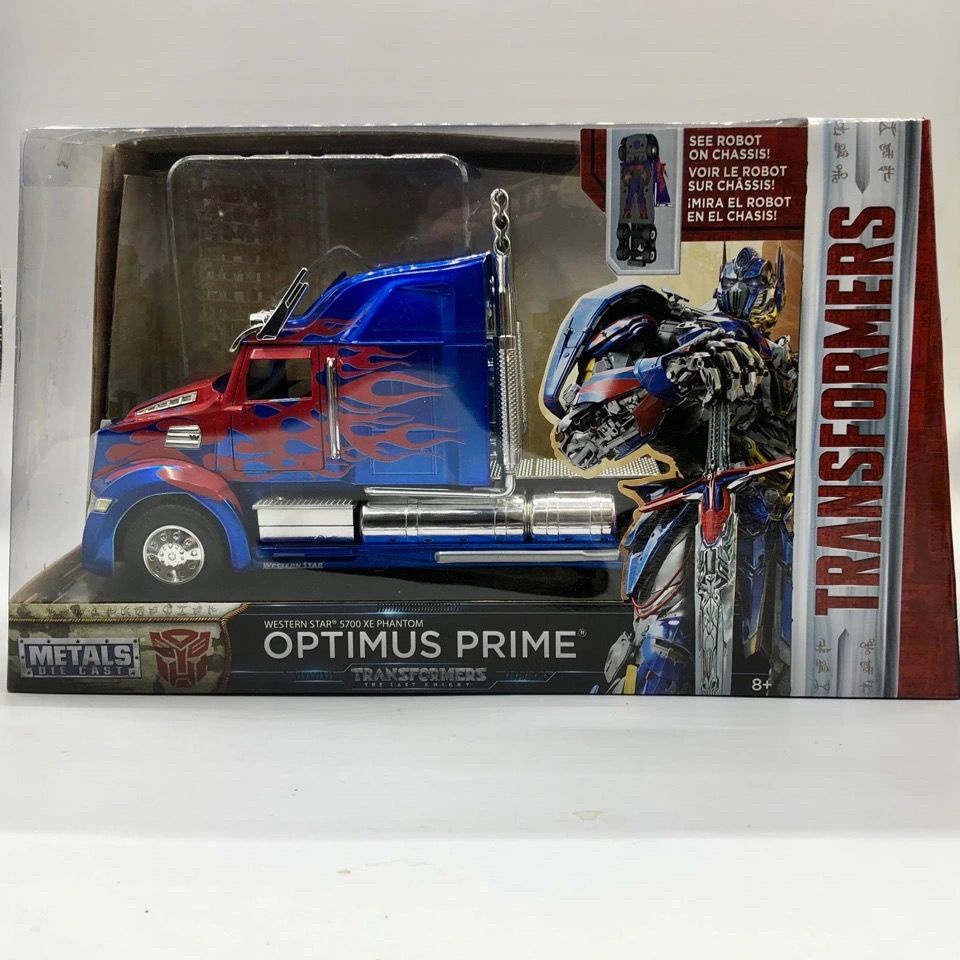 Đầu Xe Transformers 5 Optimus Prime Jada Bằng Hợp Kim Tỉ Lệ 1:24