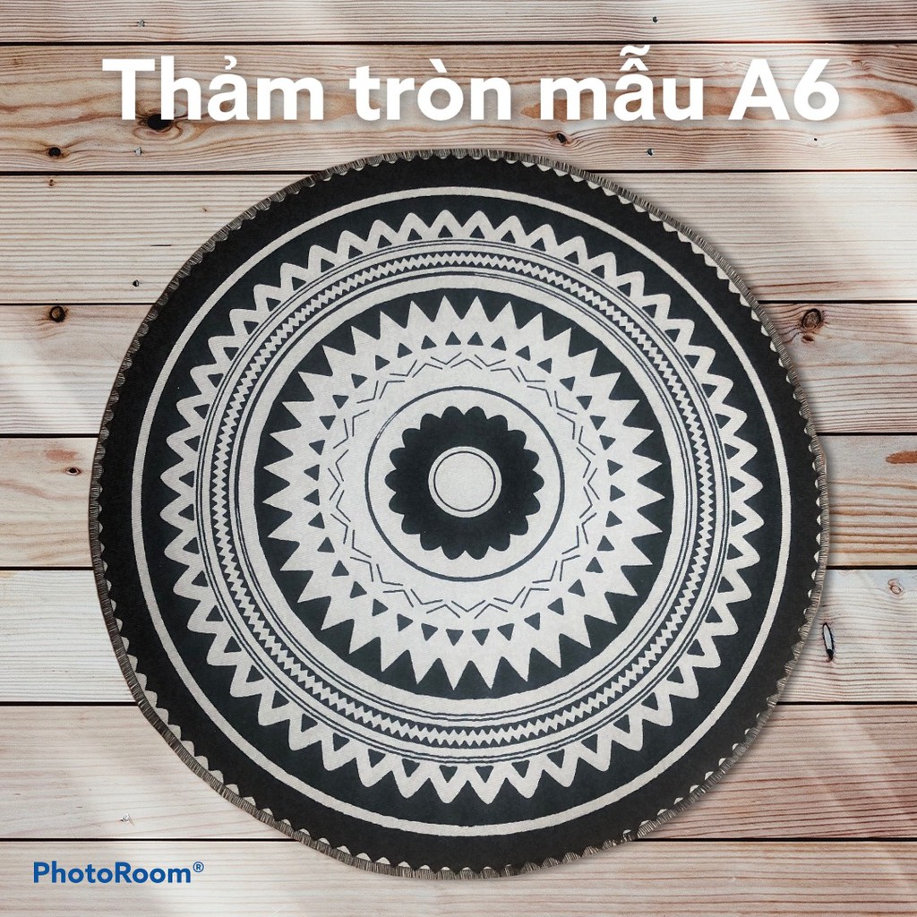 Thảm Trang Trí Hình Tròn, Nhiều Kích thước, 60cm, 80cm, 100cm, 120cm, 140cm, 160cm...CÓ 10 mẫu cho bạn lựa chọn