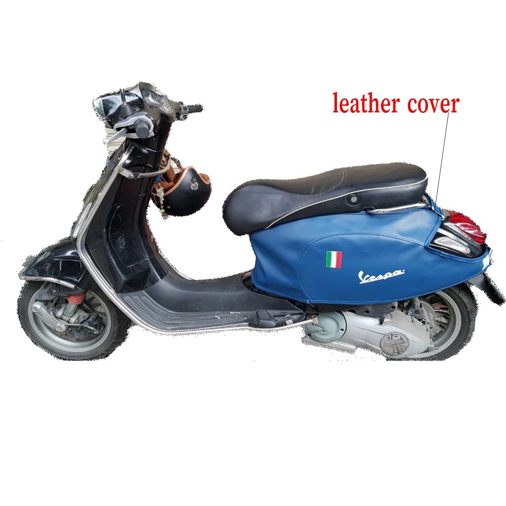 Áo bọc chống trầy xước xe vespa chất liệu da cao cấp, chống thấm nước, dễ sử dụng