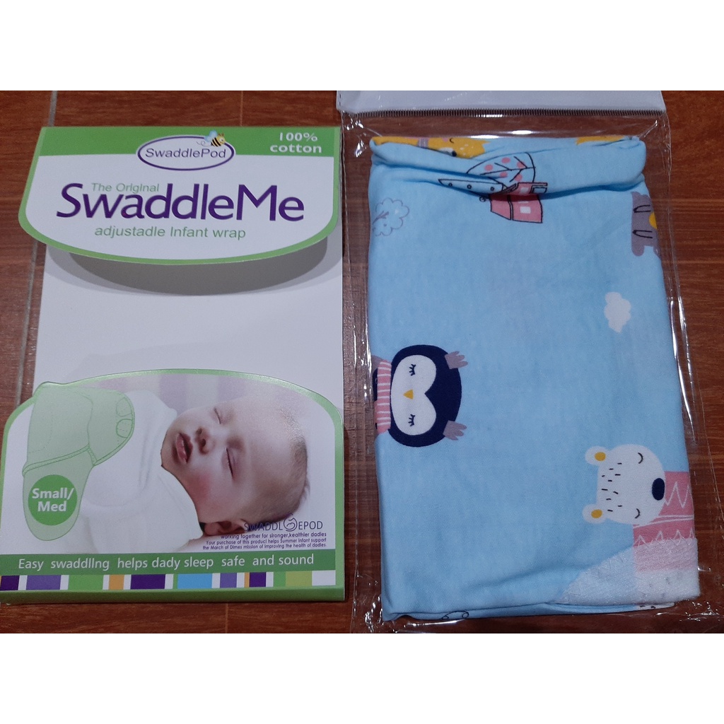 Ủ kén cho bé sơ sinh- 7kg cotton Swaddle( Chọn mẫu)