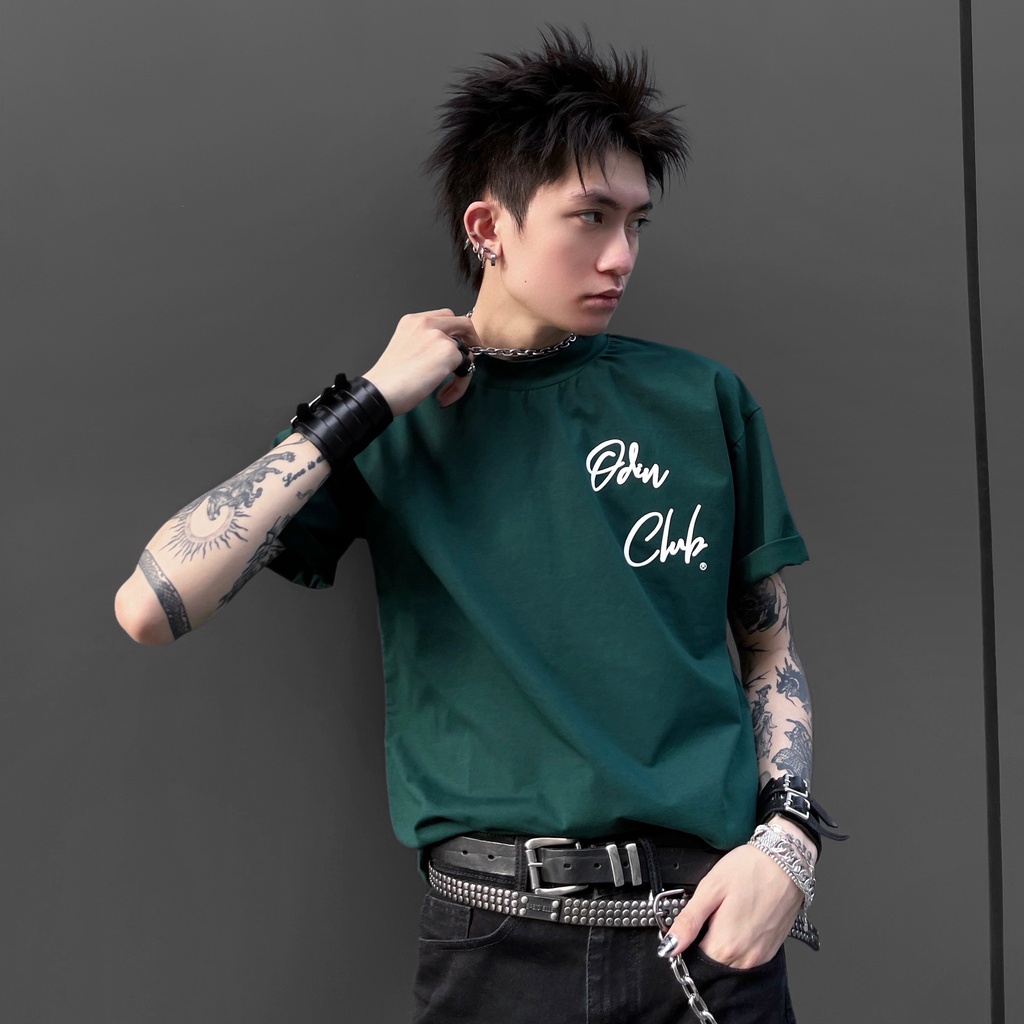 ÁO THUN OVERSIZE ODIN CLUB GREENIE, Áo phông oversize nam nữ, Local Brand ODIN CLUB