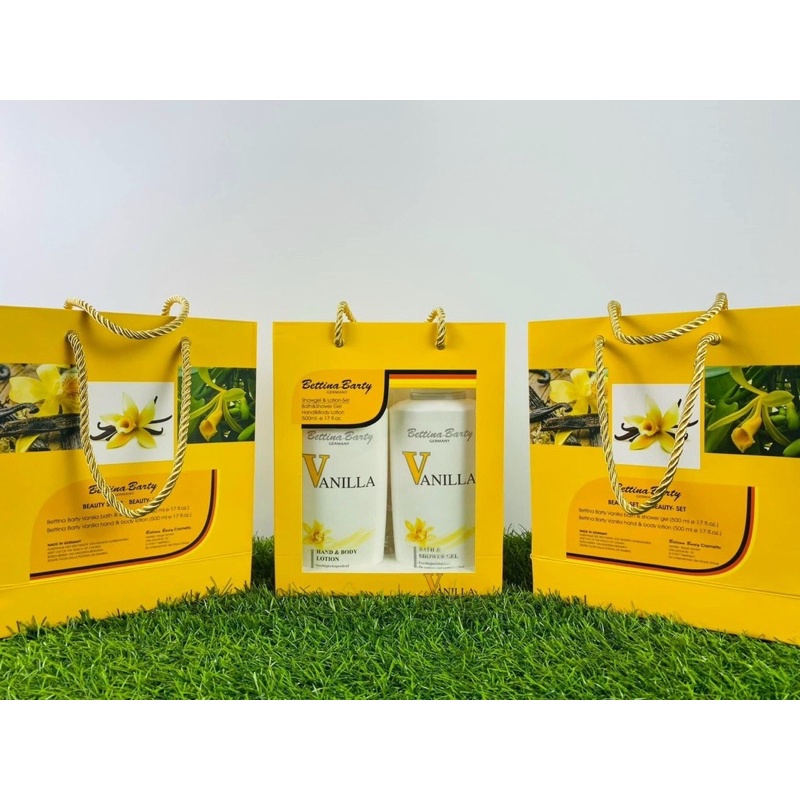 Sét Sữa Tắm +Dưỡng Thể Vanilla 500ml
