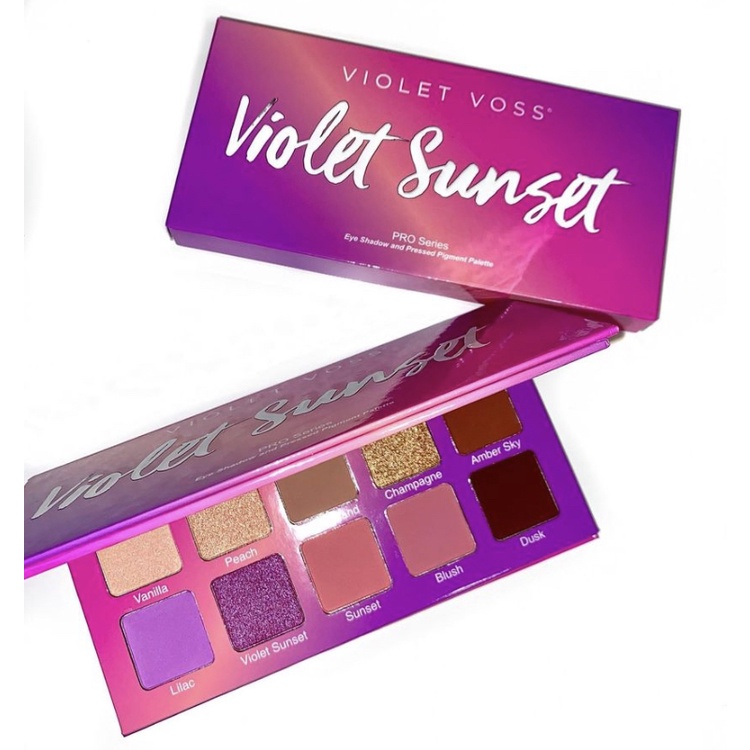Bảng Phấn Mắt Violet Voss Violet Sunset Eye Shadow Palette 10 Shades $37