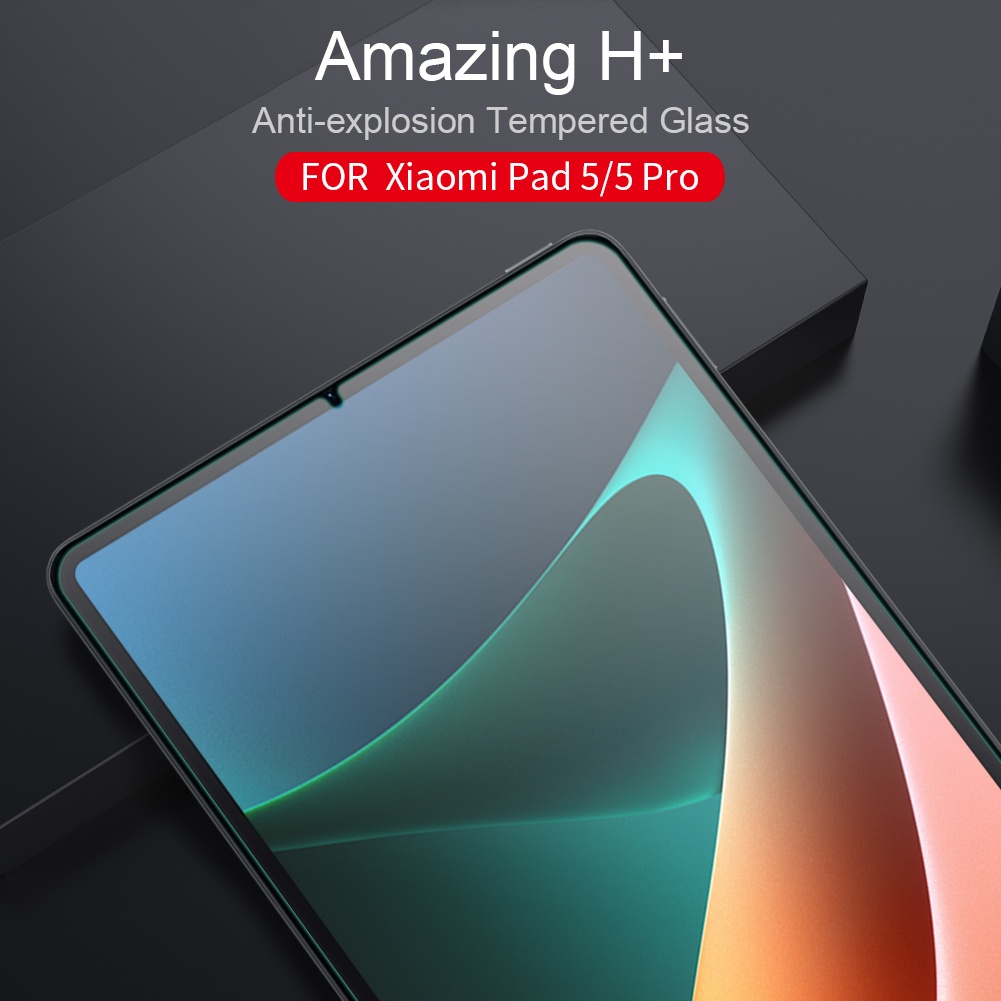 Kính cường lực Nillkin H + trong suốt 0.33mm 9H chống loá chống nổ cho Xiaomi Pad 5/5 Pro