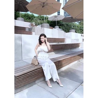 Áo kiểu 2 dây peplum bèo nhún (CÓ ẢNH THẬT)