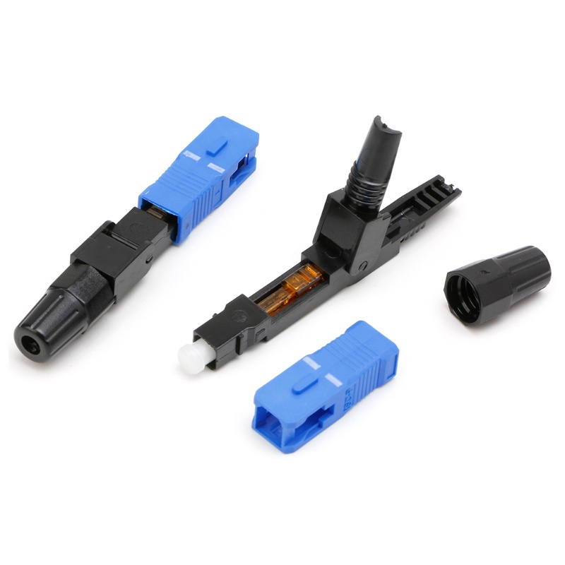 Set 100 Đầu Nối Nhanh SC FTTH SC Chế Độ Đơn