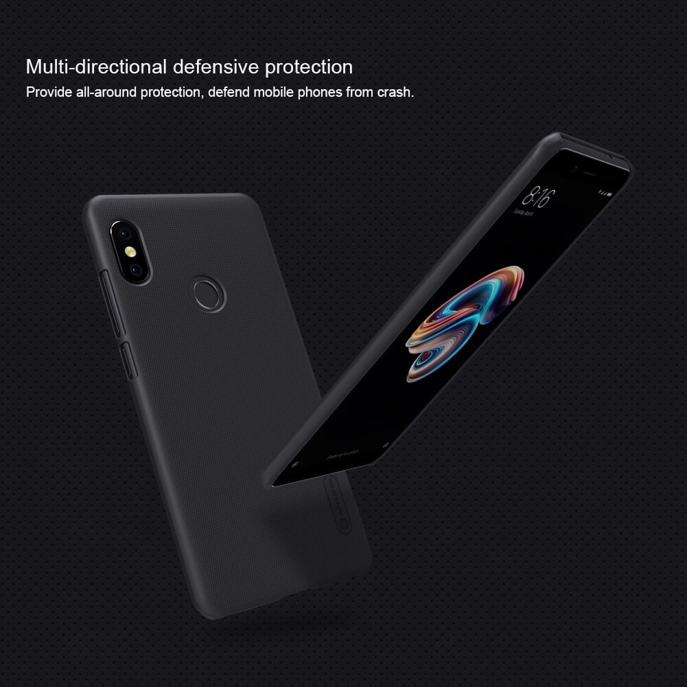 Ốp lưng cao cấp Xiaomi Redmi Note 5 Pro Nillkin Super Frosted Shield