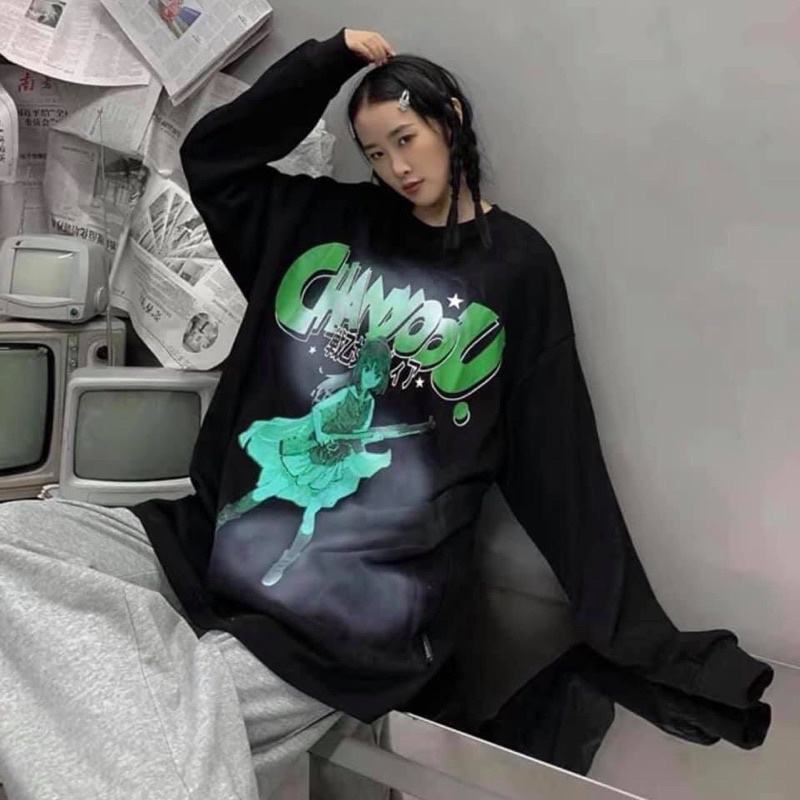 Áo Nỉ Sweater Hoạ Tiết In Siêu Chất - Áo Nỉ Unisex Hot Hit | BigBuy360 - bigbuy360.vn