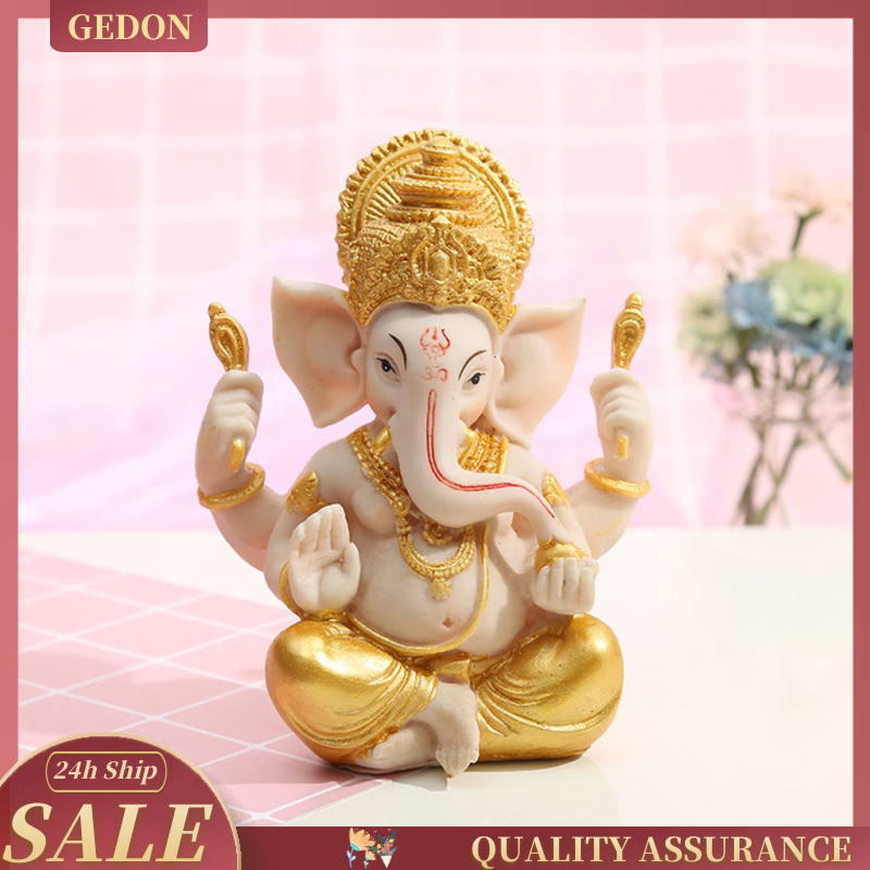 Tượng Voi Thần Ganesha Kích Thước 4 "