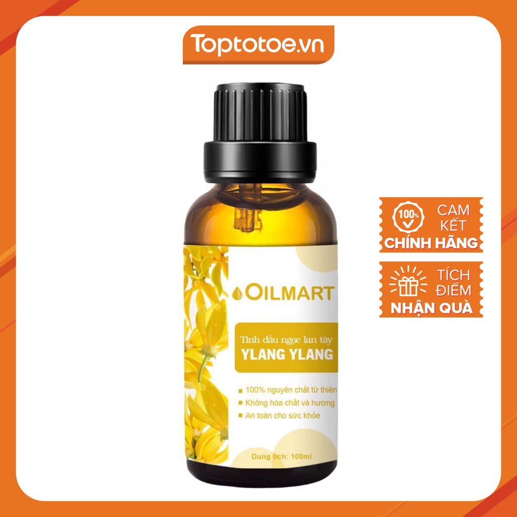 Tinh Dầu Thiên Nhiên Ngọc Lan Tây Oilmart Essential Oils Ylang-Ylang