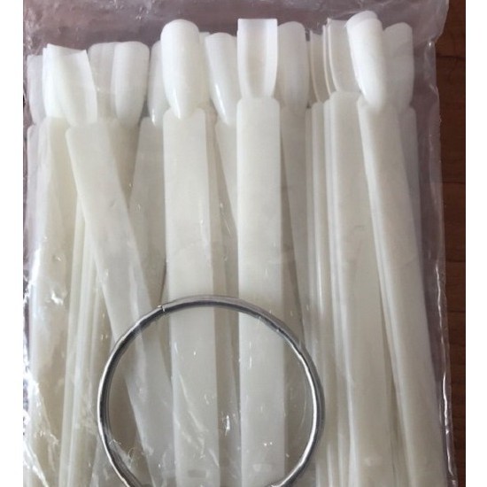 Sâu móng giả vuông mẫu - 50 que
