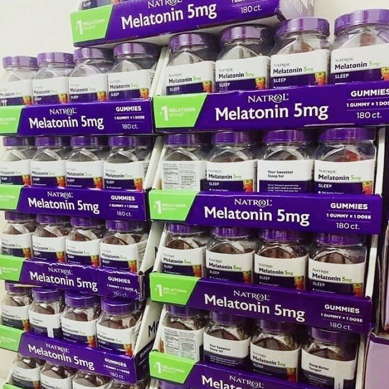 (AIR 10-12/22 MỸ) Kẹo ngủ Natrol Melatonin 5mg 180 viên | BigBuy360 - bigbuy360.vn