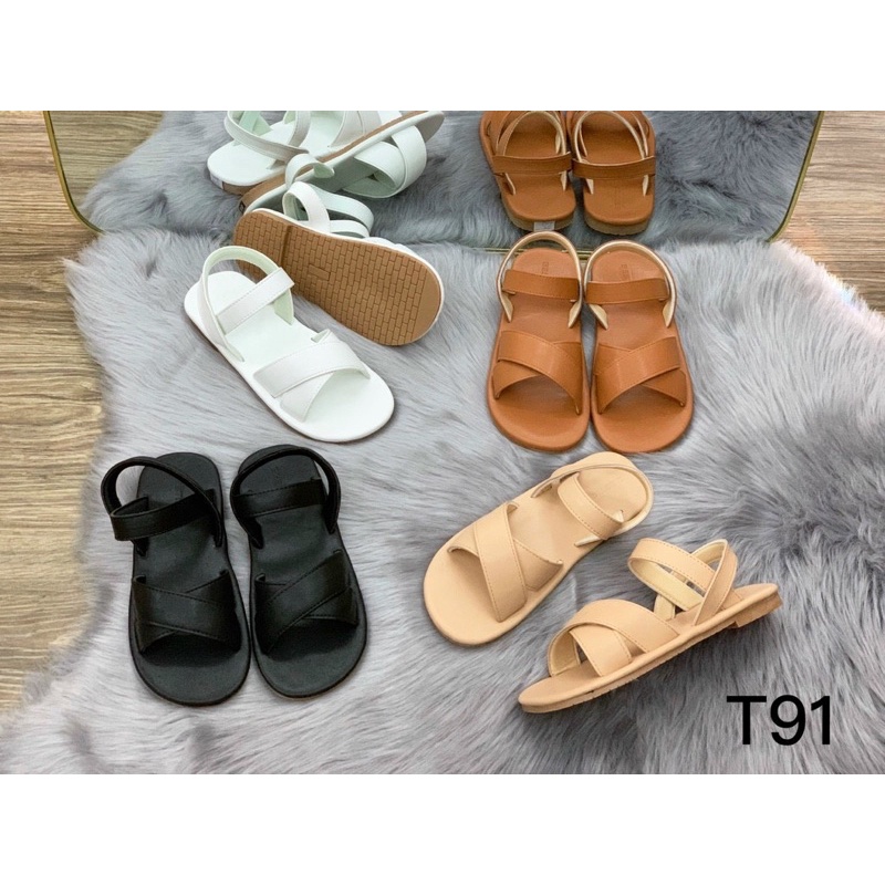 Sandal đế xẹp MAILIAA quai kẹp, quai chéo