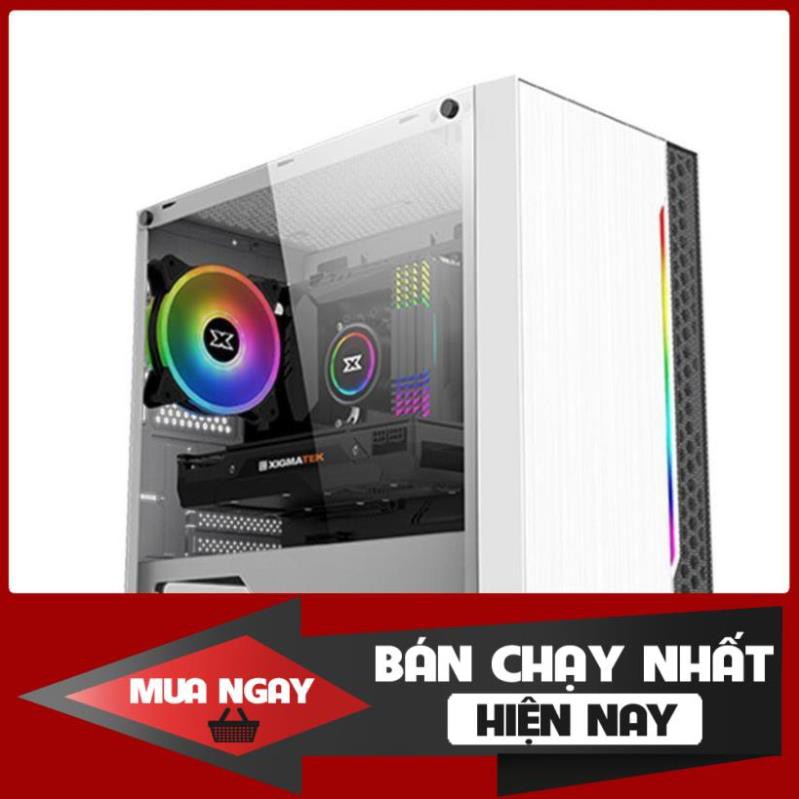 Vỏ Case XIGMATEK GEMINI (Mini Tower) PREMIUM M-ATXRGB STRIP chưa kèm fan