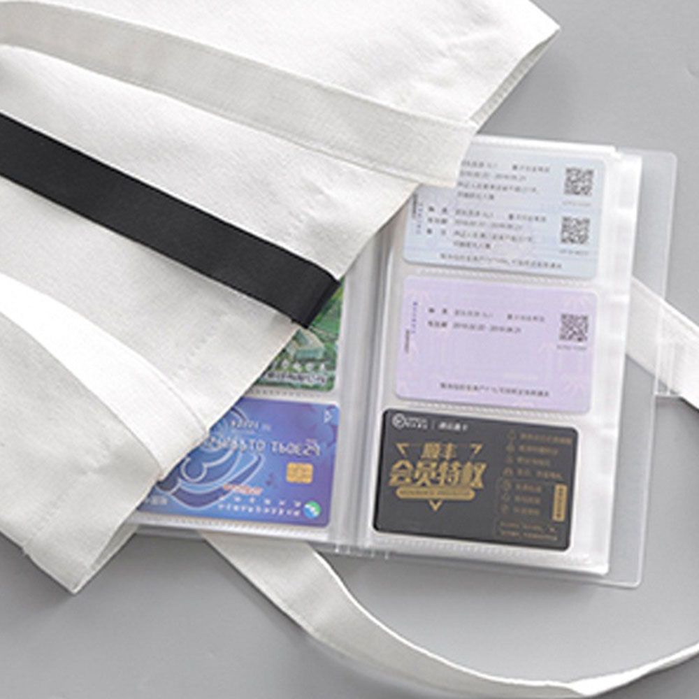 YIYU Cuốn sổ đựng thẻ id/vé xem phim/danh thiếp/hình ảnh/thẻ ngân hàng 120/240 ngăn