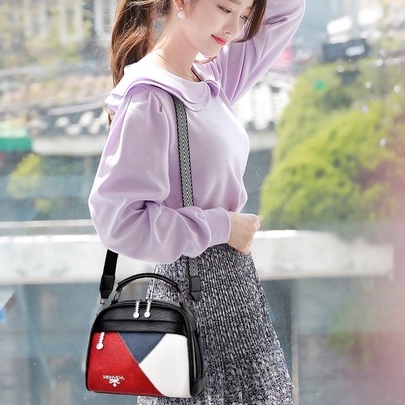 Túi xách đưa thư đeo một bên vai cỡ nhỏ thời trang linh hoạt hợp xu hướng Hàn Quốc cho nữ