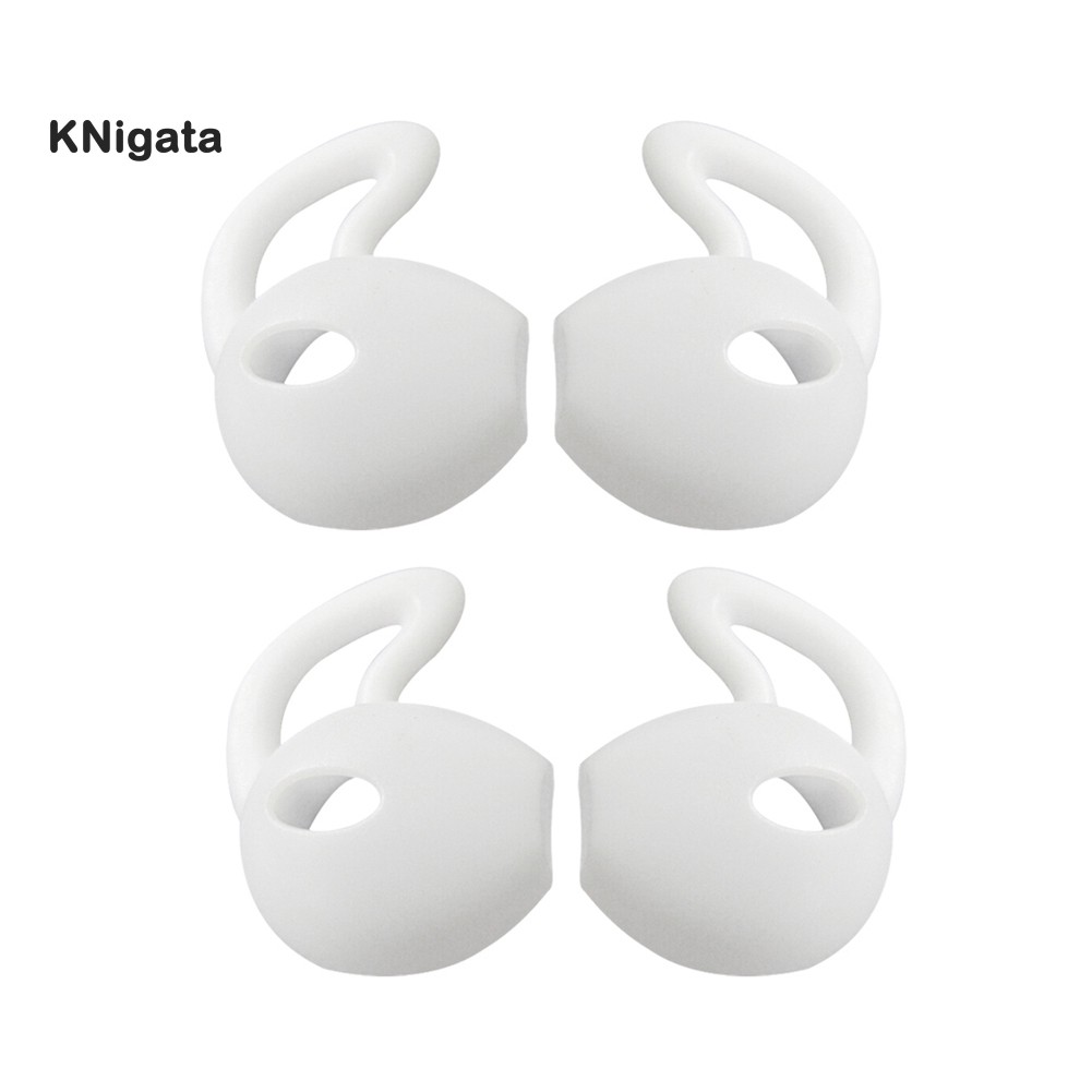 Set 4 nút bọc tai nghe nhét tai bằng silicon tiện dụng cho tai nghe Apple AirPods iPhone 7