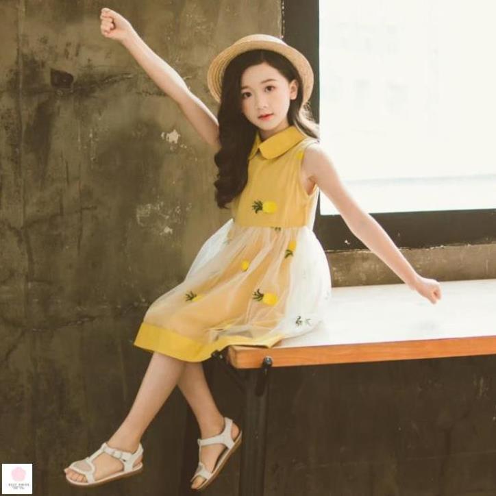 Đầm thời trang đáng yêu cho bé gái 3-12 tuổi✨ Thời trang cho bé gái 11 tuổi✨ váy bé gái size đại 25-30-35-40kg