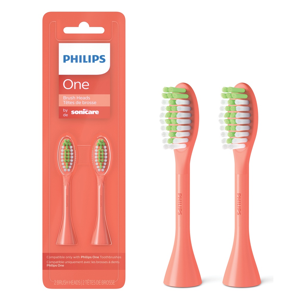 Đầu bàn chải thay thế bàn chải điện Philips One Soniccare BH1022, vỉ 2 cái