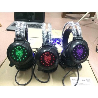[SIÊU RẺ] Tai nghe chuyên game rung, led G-net H9+