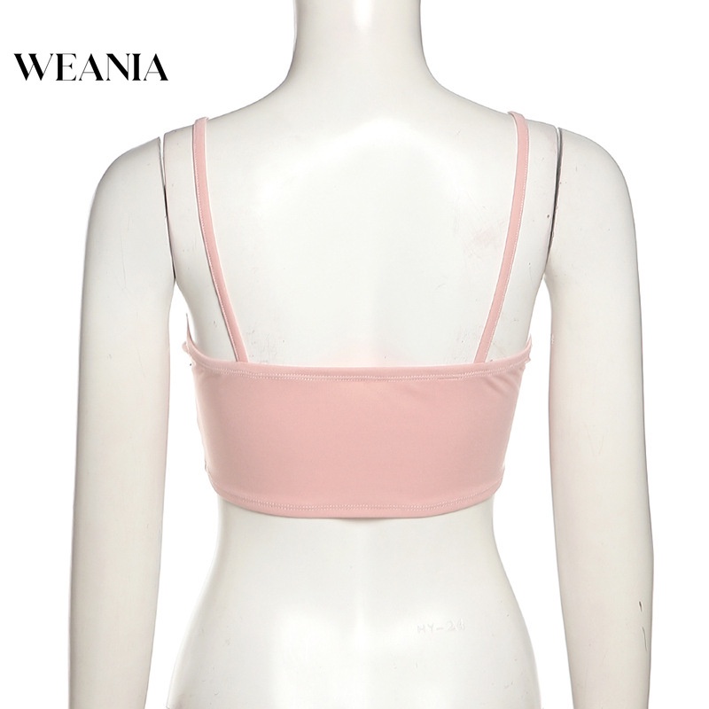 Áo Tank Top Hai Dây Hở Lưng Thời Trang L0418