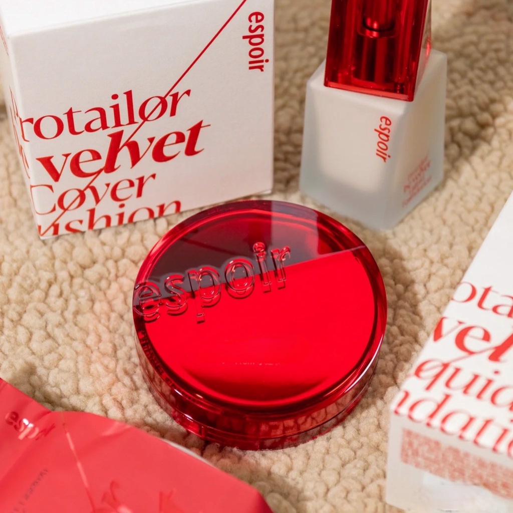 Phấn nước che phủ Espoir Pro Tailor Be Velvet Cover Cushion SPF34 PA++ 5.0